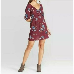 Maroon mini-dress (Xhiliration juniors)